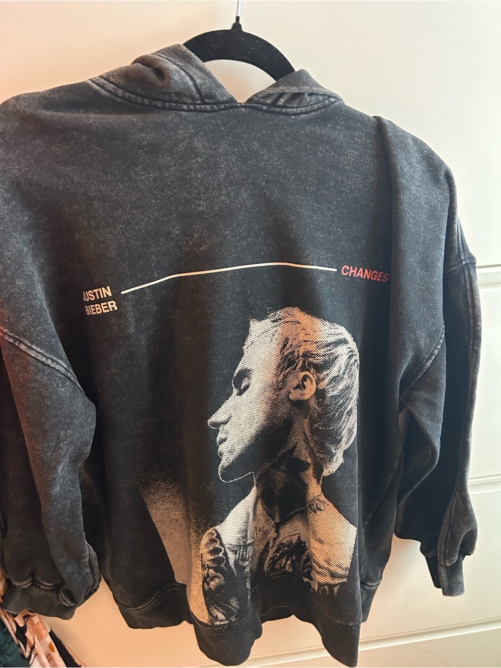 Justin Bieber Acid Wash Hoodie Merch (2020 Changes Release)